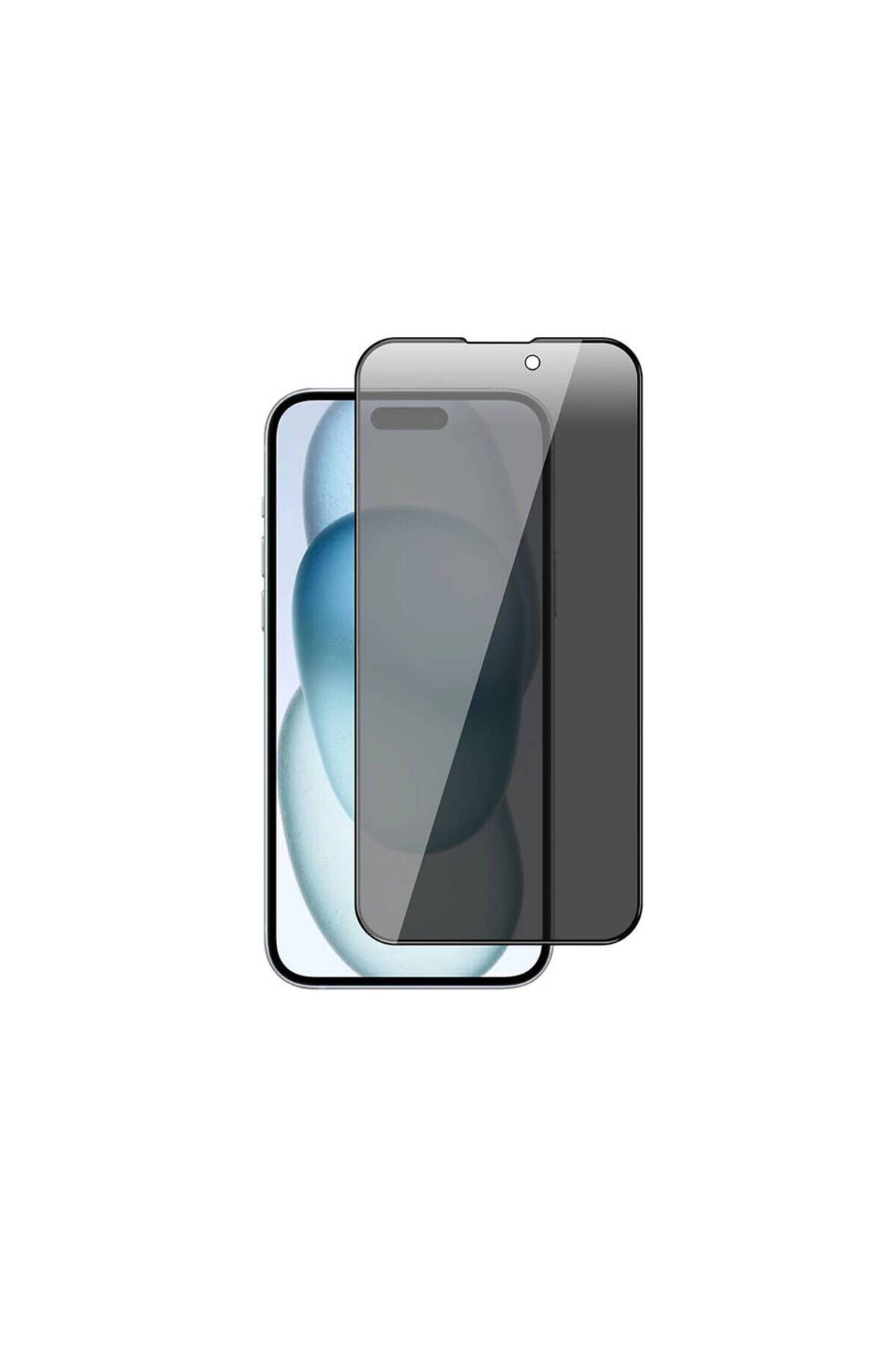 iPhone 15 Pro Max Uyumlu BSAY New 5D Privacy Temperli Ekran Koruyucu