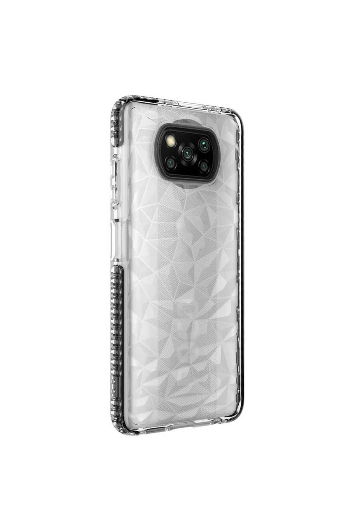 Poco X3 Kılıf BSAY Buzz Kapak - Pembe Siyah