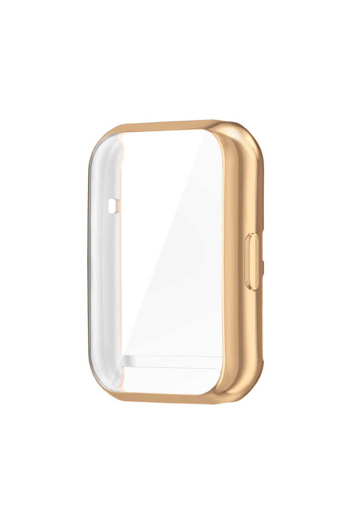 Huawei Watch Fit 2 BSAY Watch Gard 02 Koruyucu Silikon - Gold Altın