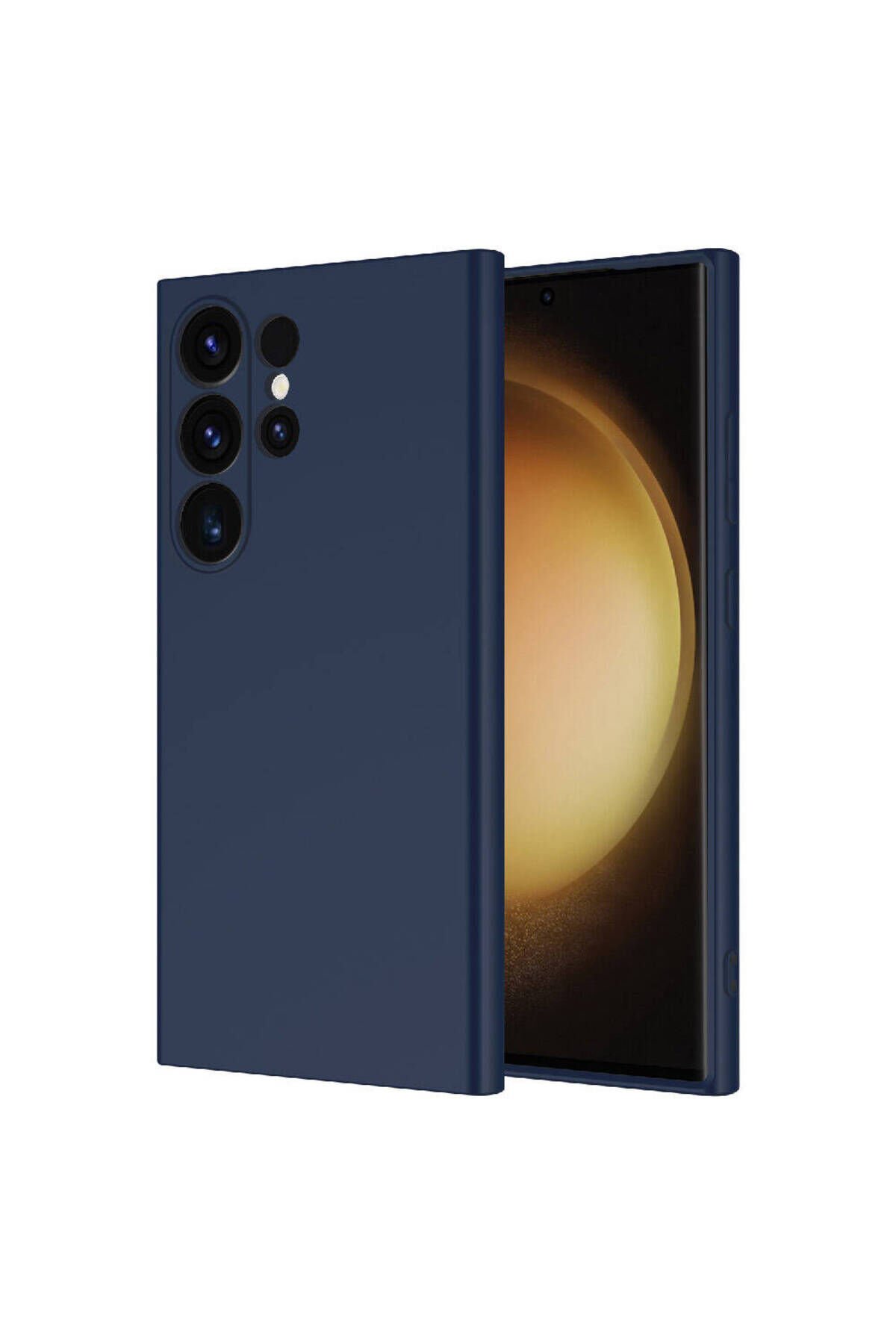 Galaxy S24 Ultra Uyumlu EFR Mara Lansman Kılıf-Lacivert Lacivert