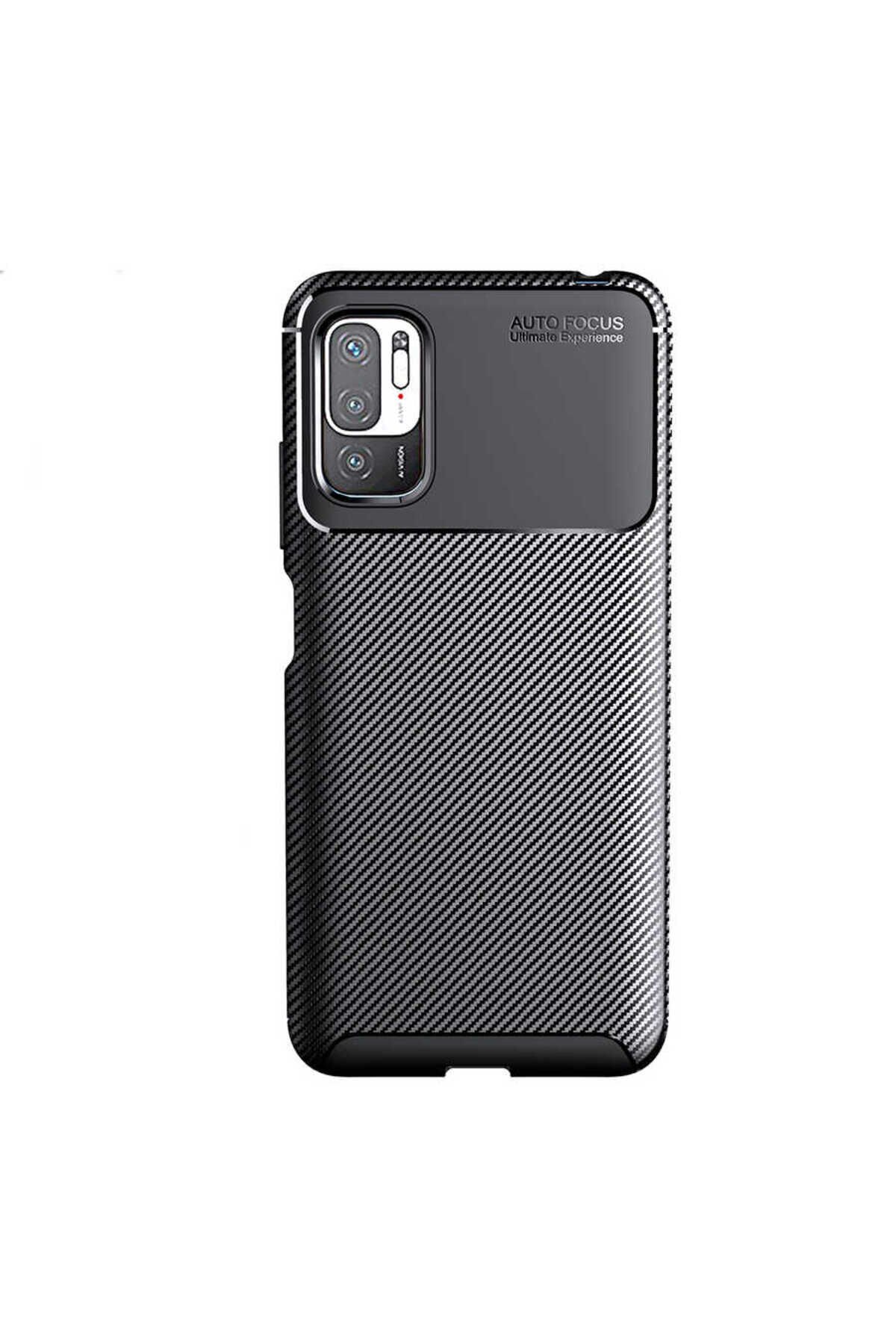 Poco M3 Pro Kılıf TKNC Negro Silikon Kapak - Siyah