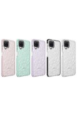 Galaxy A12 Kılıf BSAY Buzz Kapak - Siyah Siyah