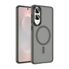 Galaxy S25 Edge Kılıf M-safe Şarj Özellikli Mat Arka Yüzey Zore Sio Kılıf