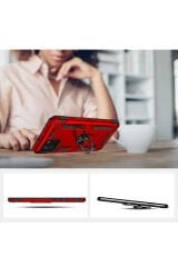Galaxy A03 Kılıf BSAY Vega Kapak - Kırmızı Kırmızı
