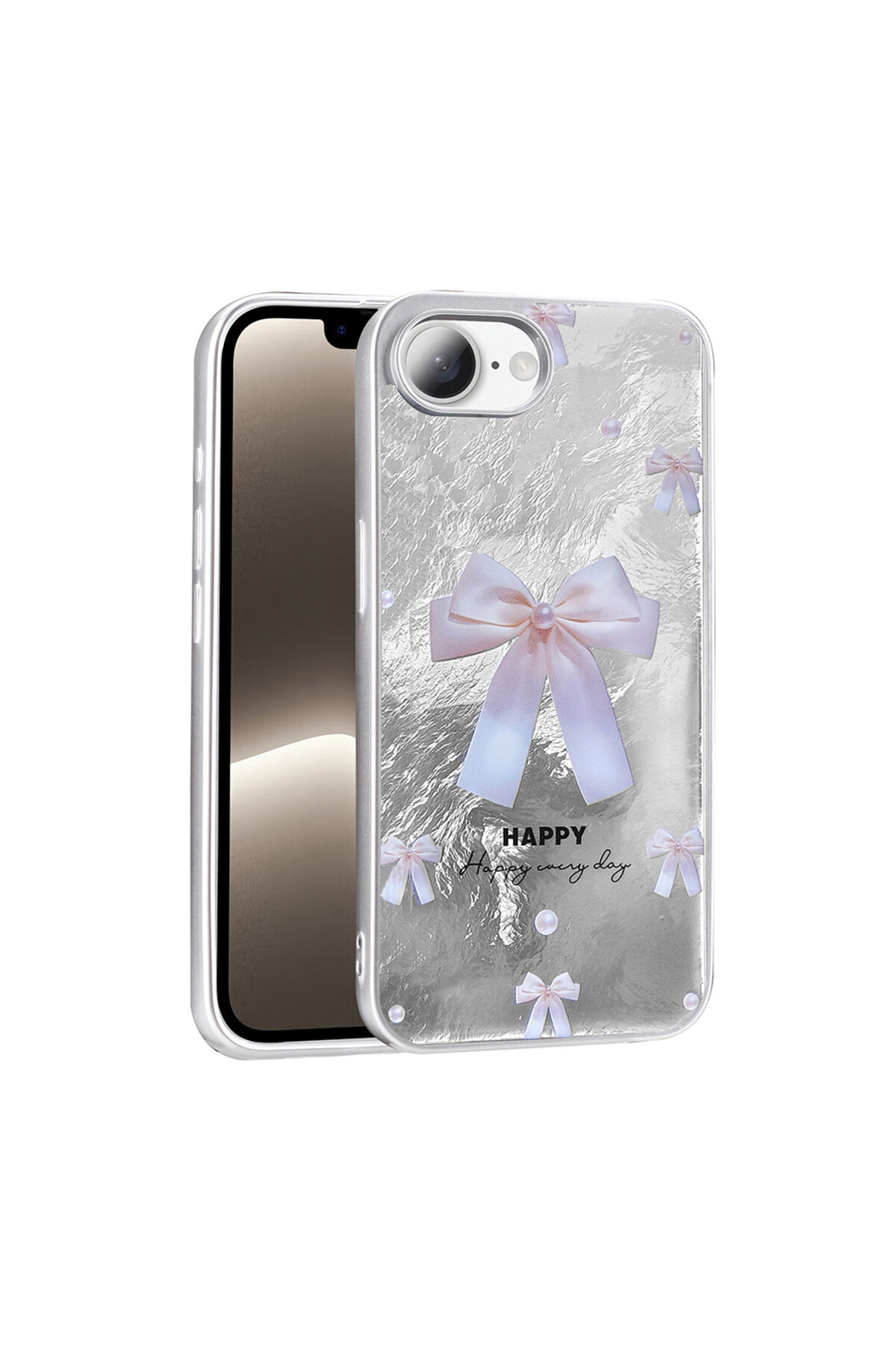 iPhone 17E Kılıf Desenli Zore Mep Kapak - İncili Fiyonk