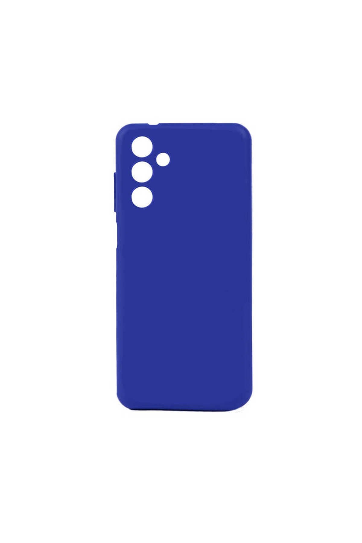 Galaxy A04S Kılıf BSAY Biye Silikon - Siyah Lacivert