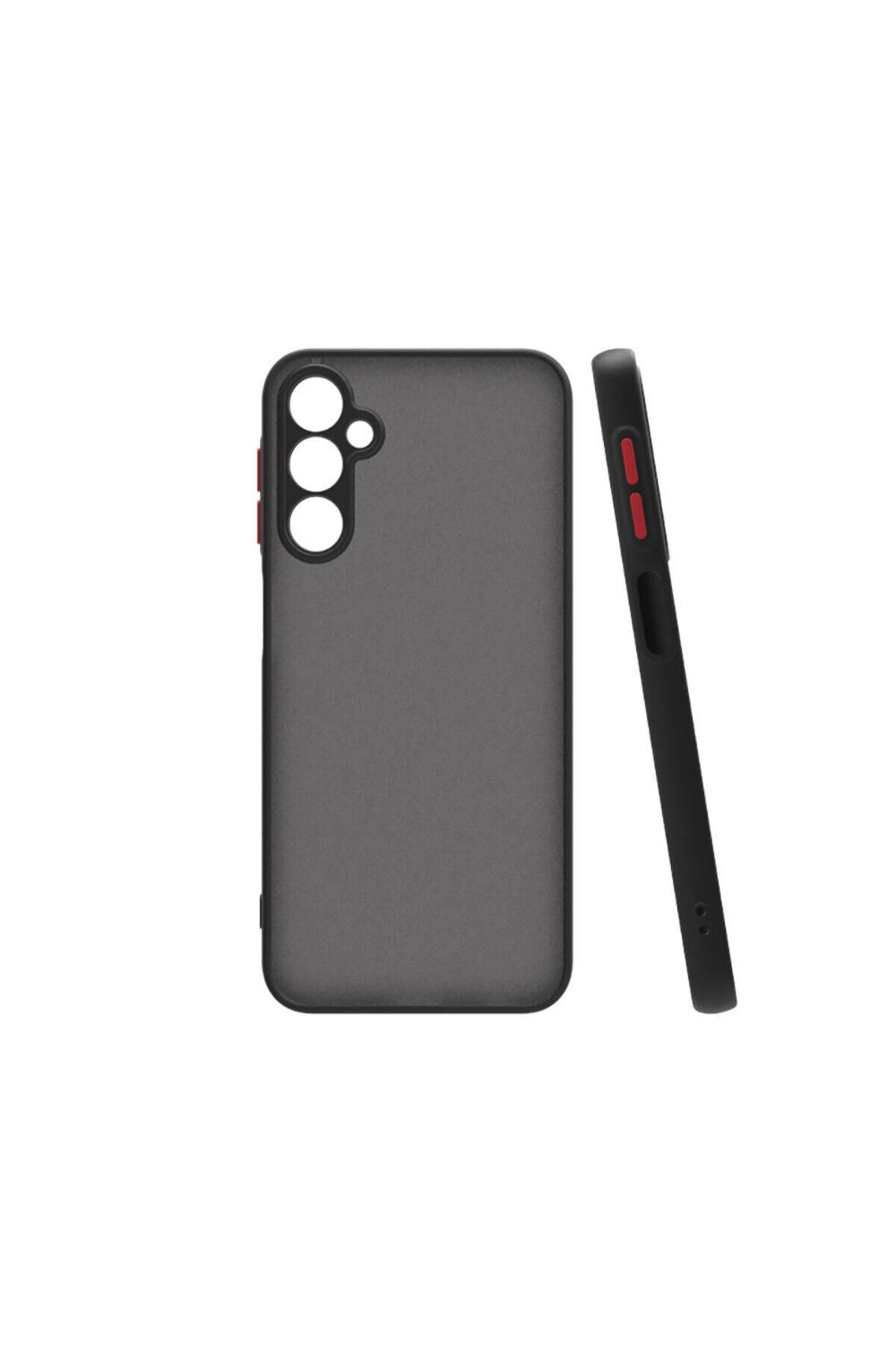 Galaxy S24 FE Uyumlu Kılıf EFR Hux Kapak-Siyah Siyah