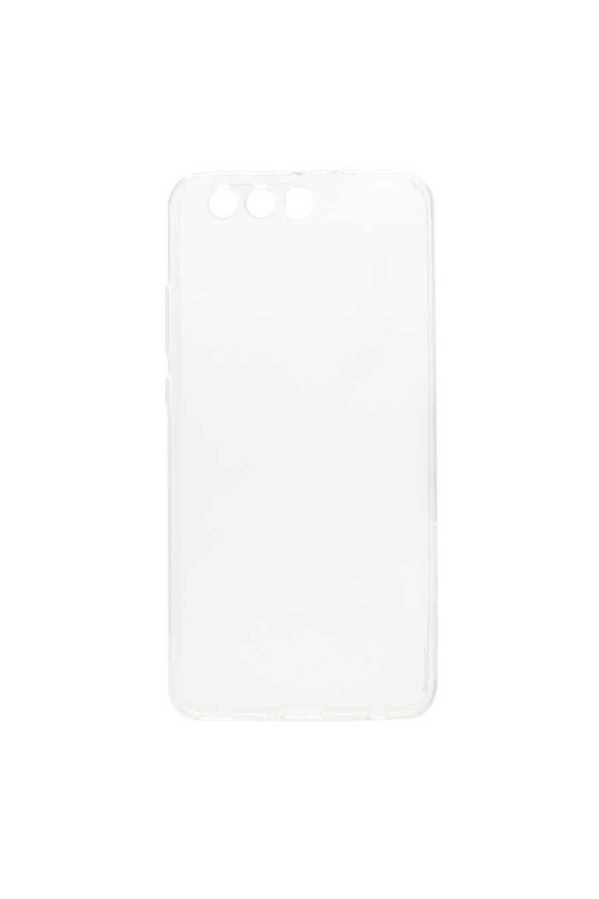 Huawei P10 Kılıf GZST Süper Silikon Kapak - Renksiz Renksiz