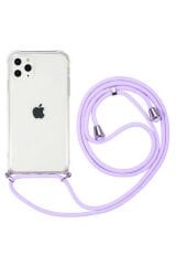 iPhone 11 Pro Max Uyumlu GZST X-Rop Kılıf-Renksiz Renksiz