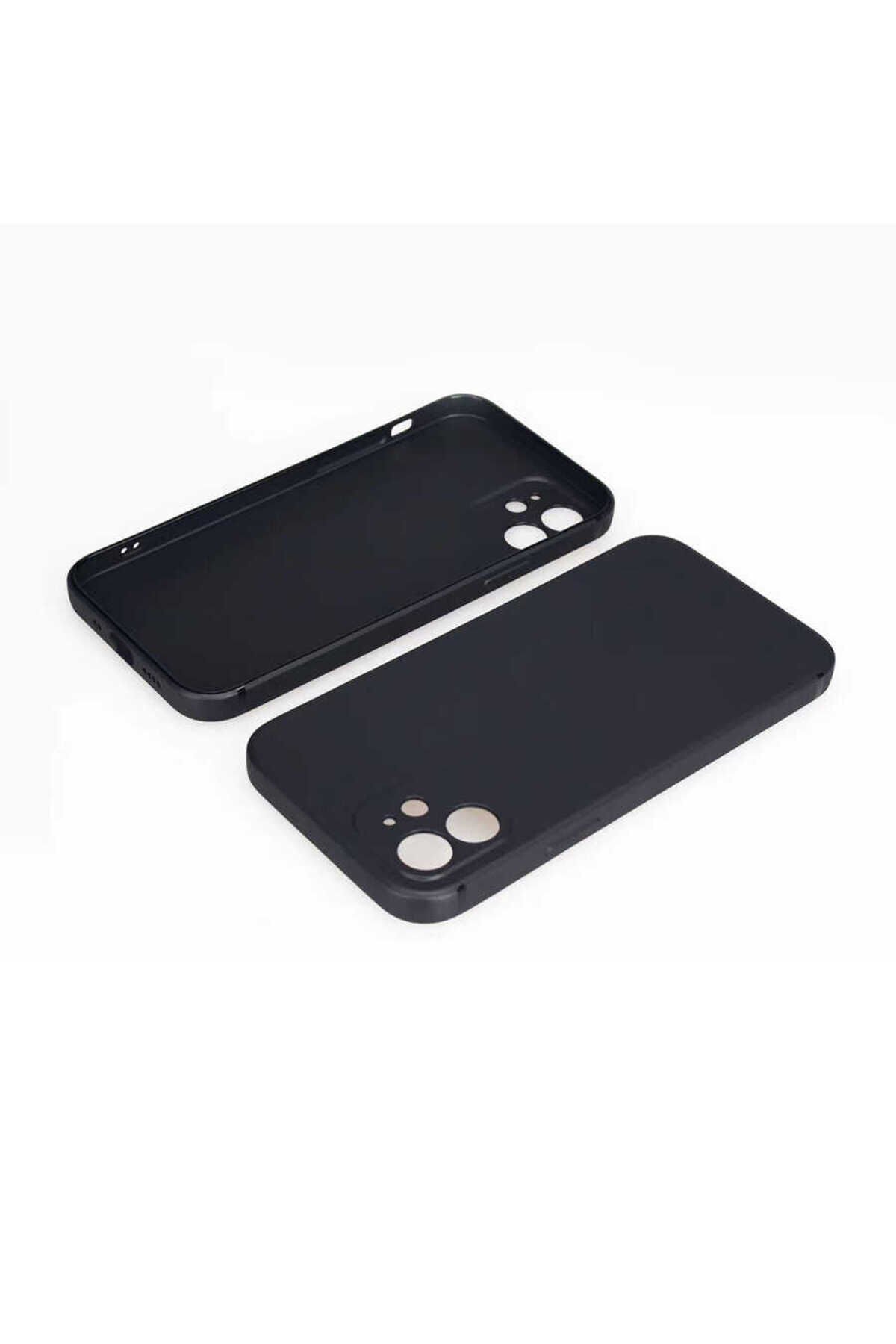 iPhone 12 Mini Uyumlu BSAY İmax Silikon-Siyah