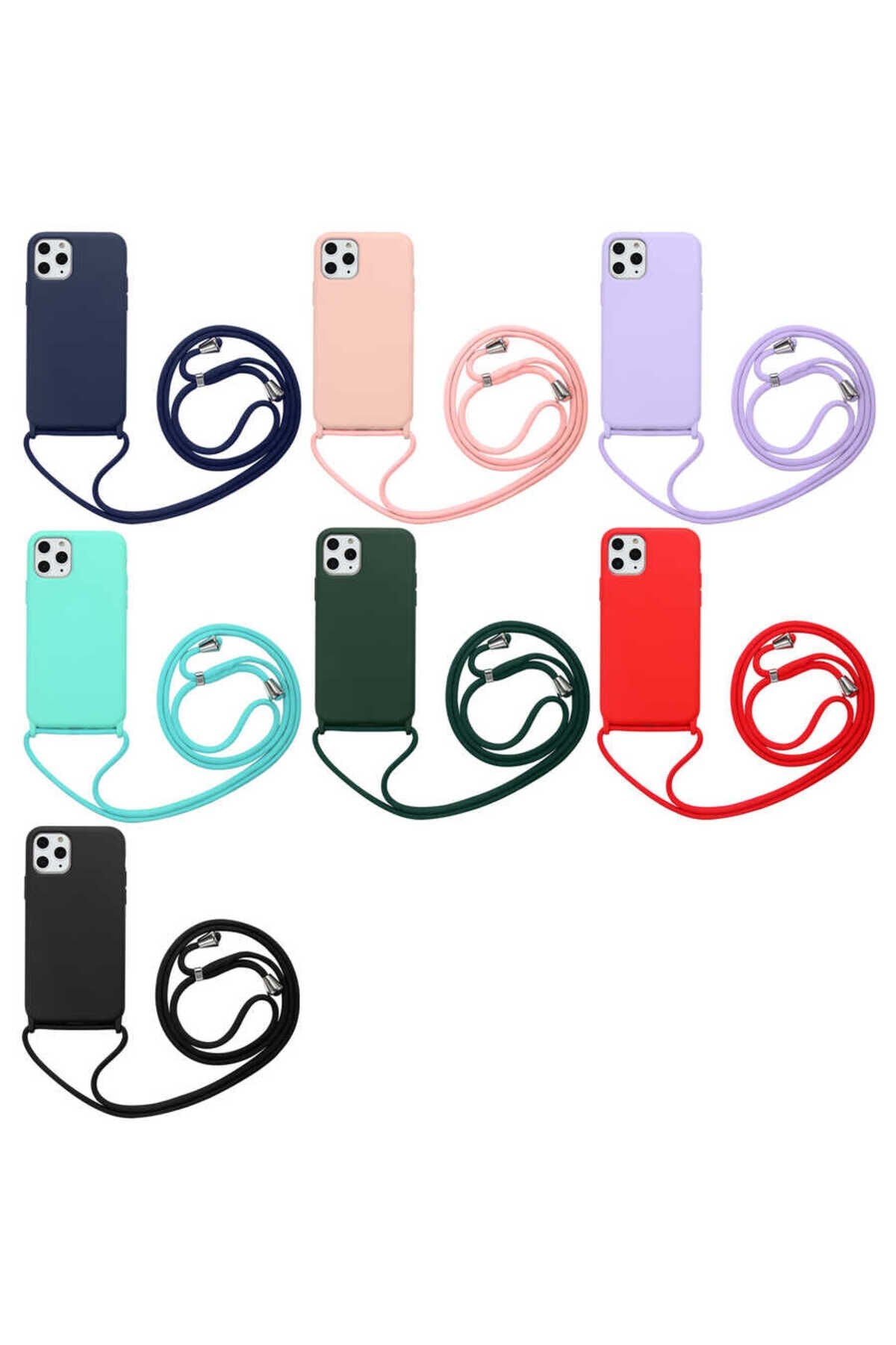 iPhone 11 Pro Uyumlu GZST Ropi Kılıf-Koyu Yeşil Koyu Yeşil