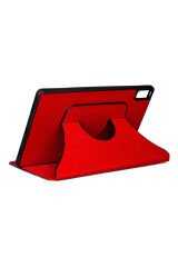 Lenovo Tab P11 11.5'' (2.Nesil) Uyumlu BSAY Fest Dönebilen Standlı Kılıf-Kırmızı Mavi