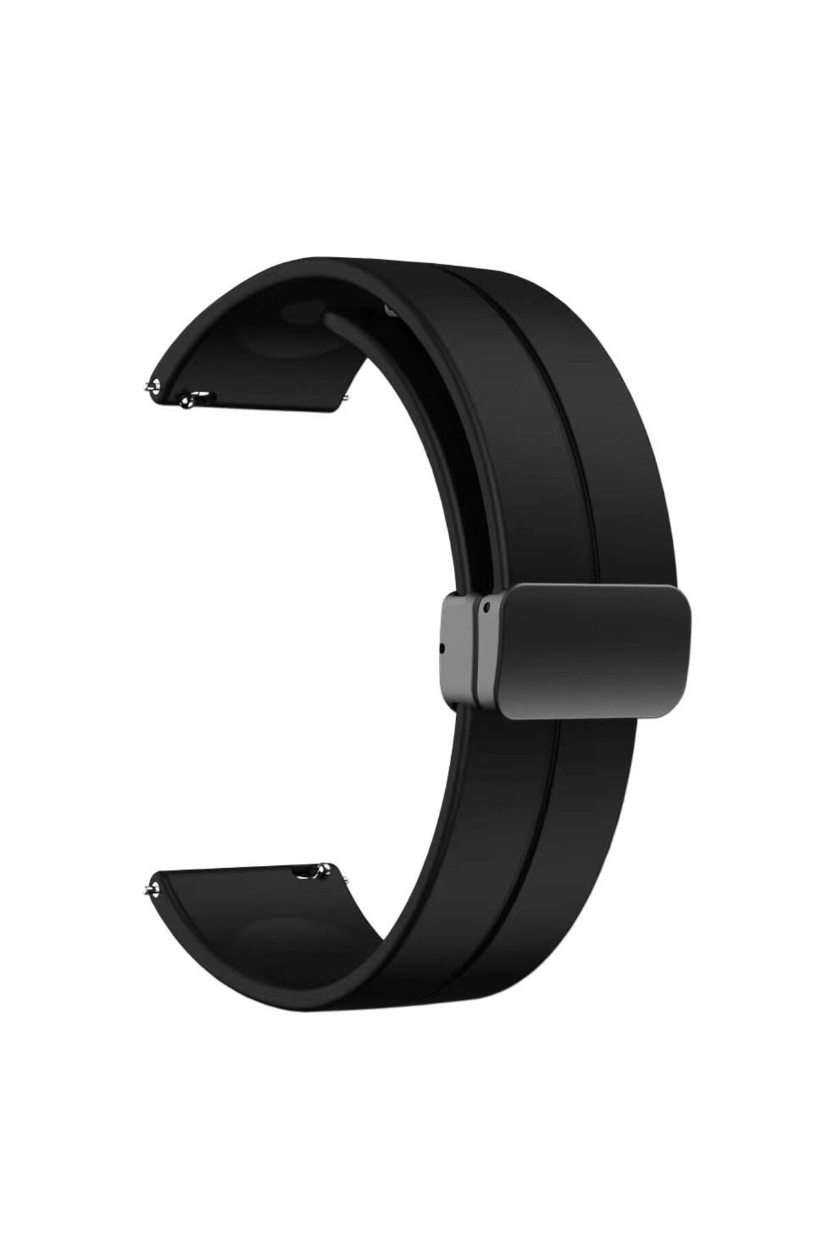 Galaxy Watch 46mm KRD-84 22mm Uyumlu BSAY Kordon-Kırmızı Mor