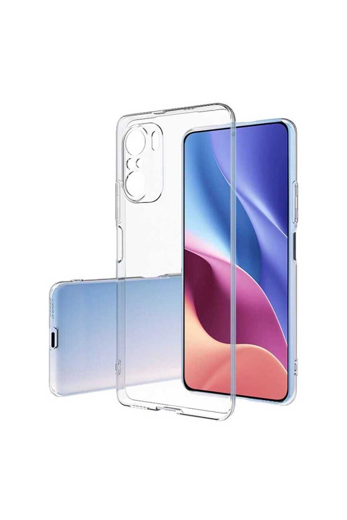 Poco M5S Kılıf BSAY Süper Silikon Kapak - Renksiz Renksiz