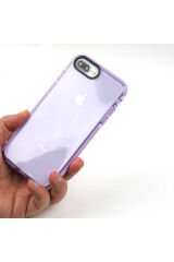 iPhone 8 Plus Kılıf BSAY Punto Kapak - Pembe Siyah