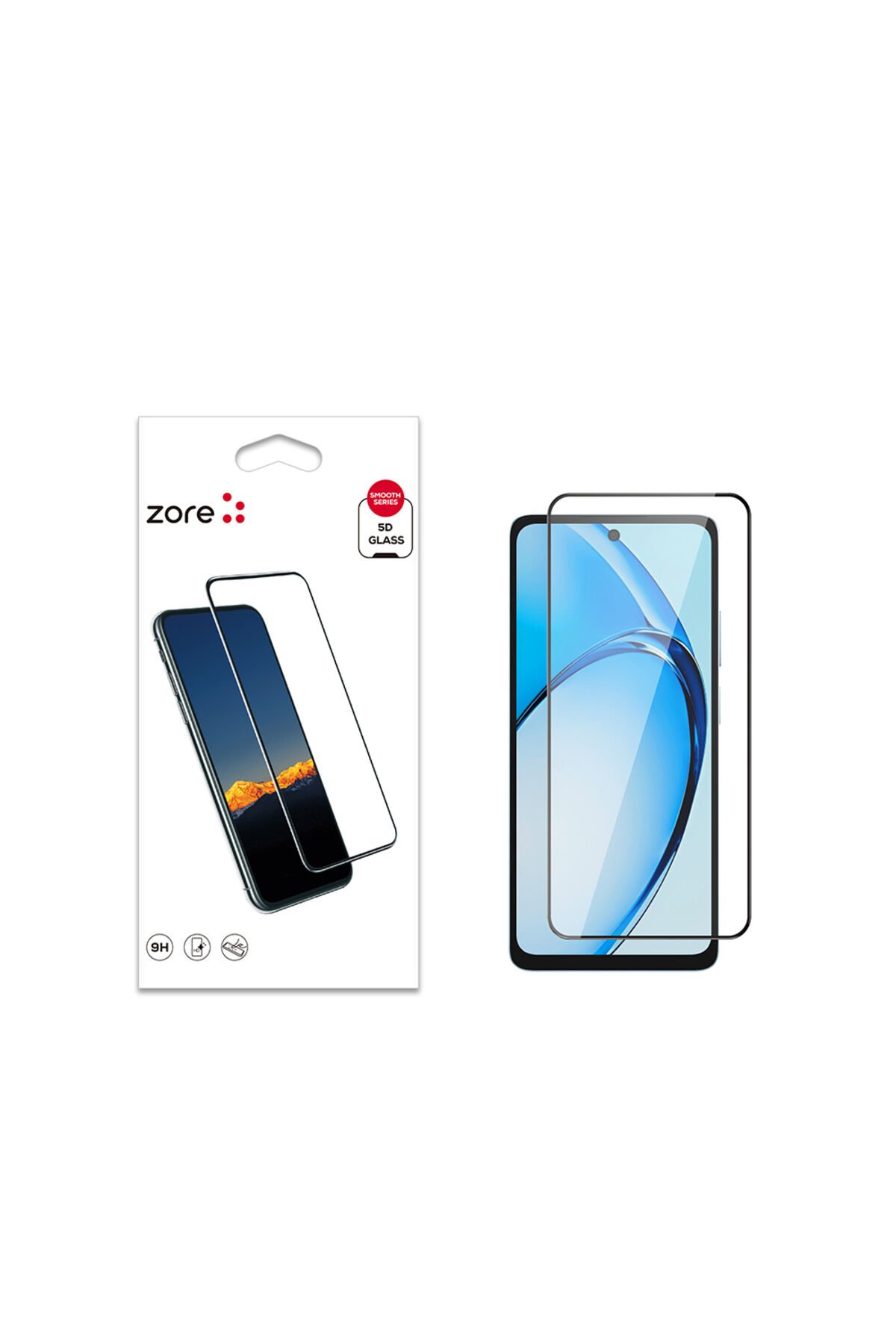 Oppo A60 Uyumlu BSAY Kenarları Kırılmaya Dayanıklı Cam Ekran Koruyucu