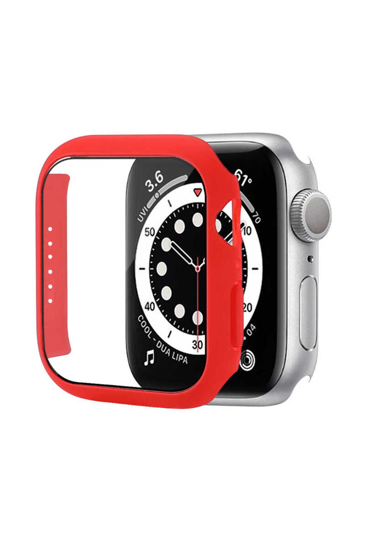 Watch 7 45mm BSAY Watch Gard 01 Ekran Koruyucu - Kırmızı