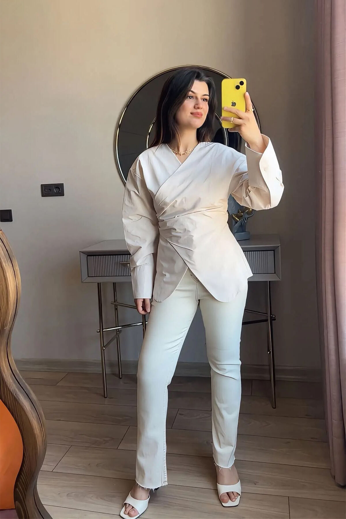 Premium Coton Kumaş Anvelop Gömlek