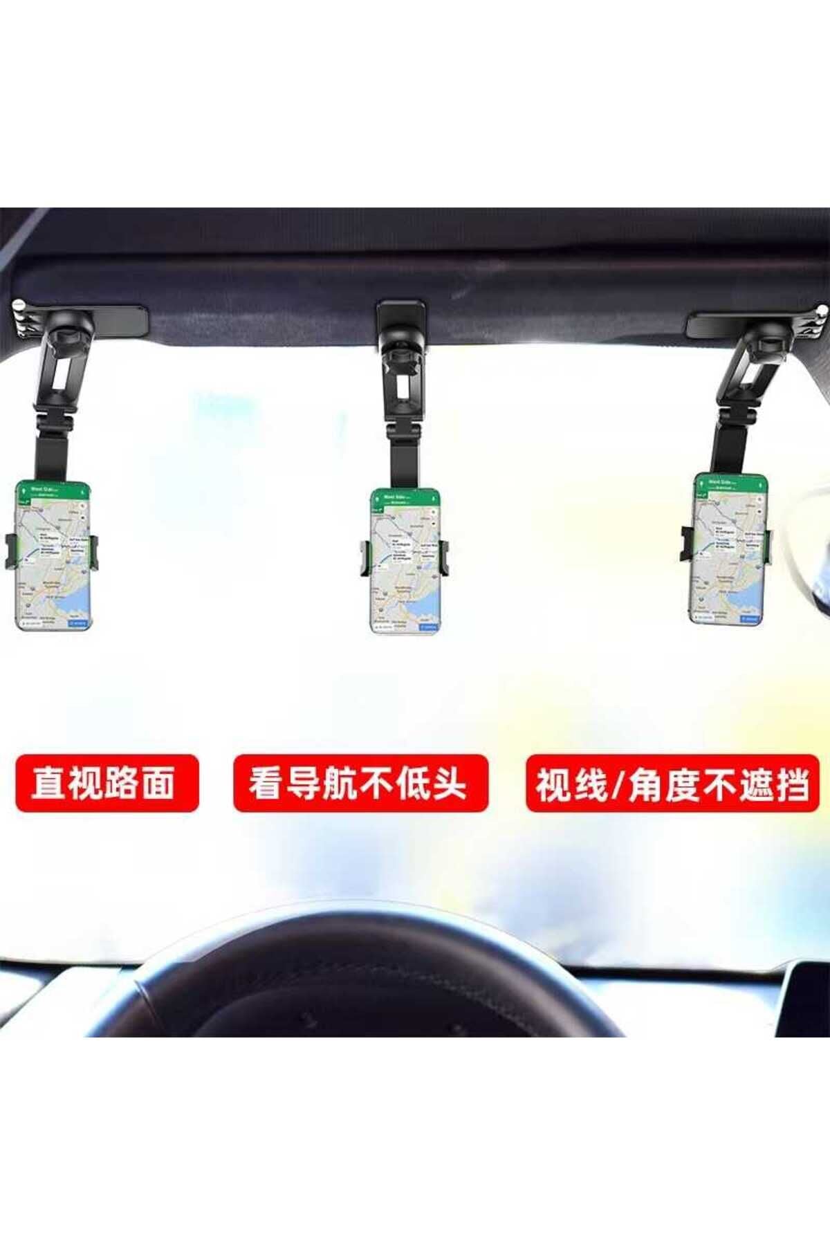 BSAY MS-12 Telefon Tutucu-Siyah Siyah