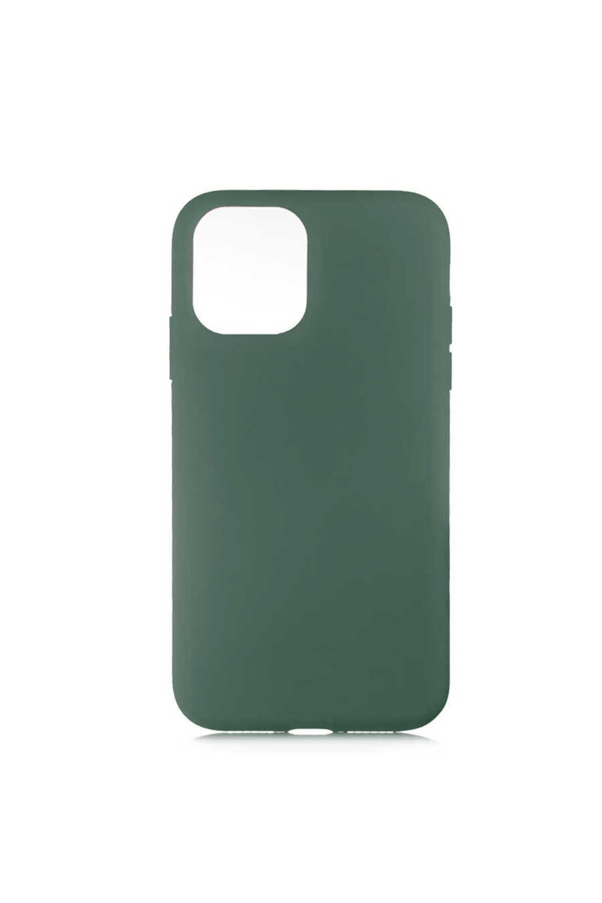 iPhone 11 Pro Uyumlu BSAY LSR Lansman Kılıf-Koyu Yeşil
