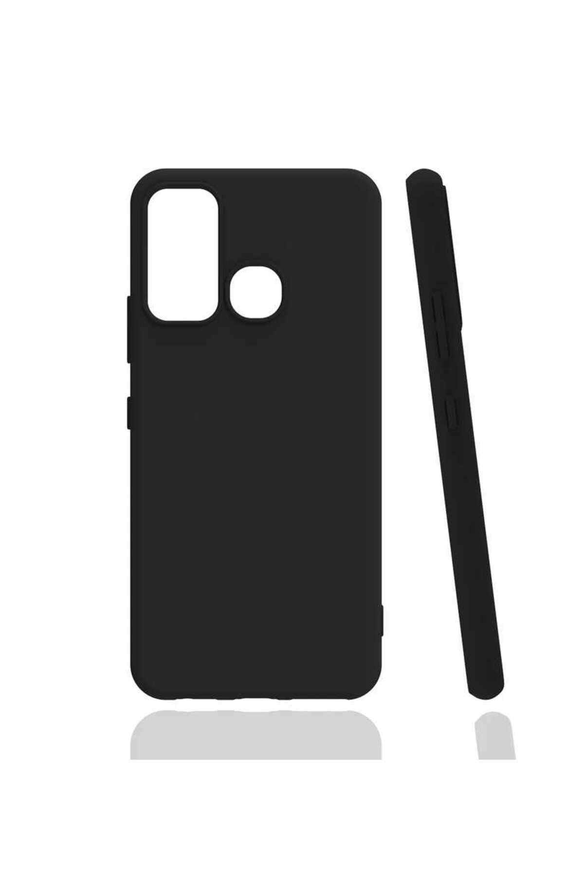 İnfinix Hot 9 Kılıf BSAY Biye Silikon - Siyah Siyah