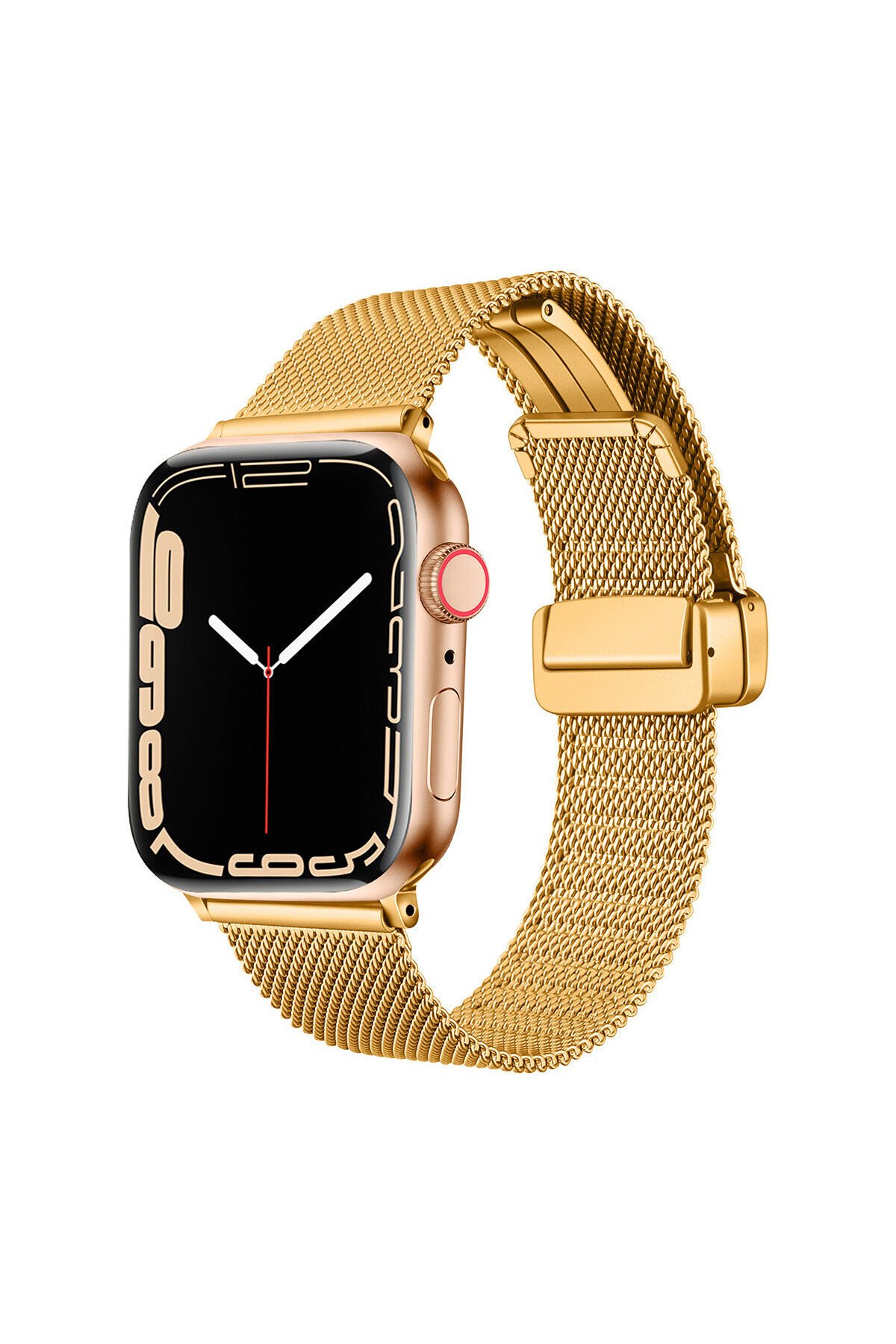 Watch 38mm Uyumlu KRD-85 Metal BSAY Kordon-Gümüş Gümüş