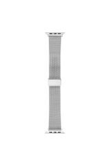 Watch 38mm Uyumlu KRD-85 Metal BSAY Kordon-Gümüş Gümüş