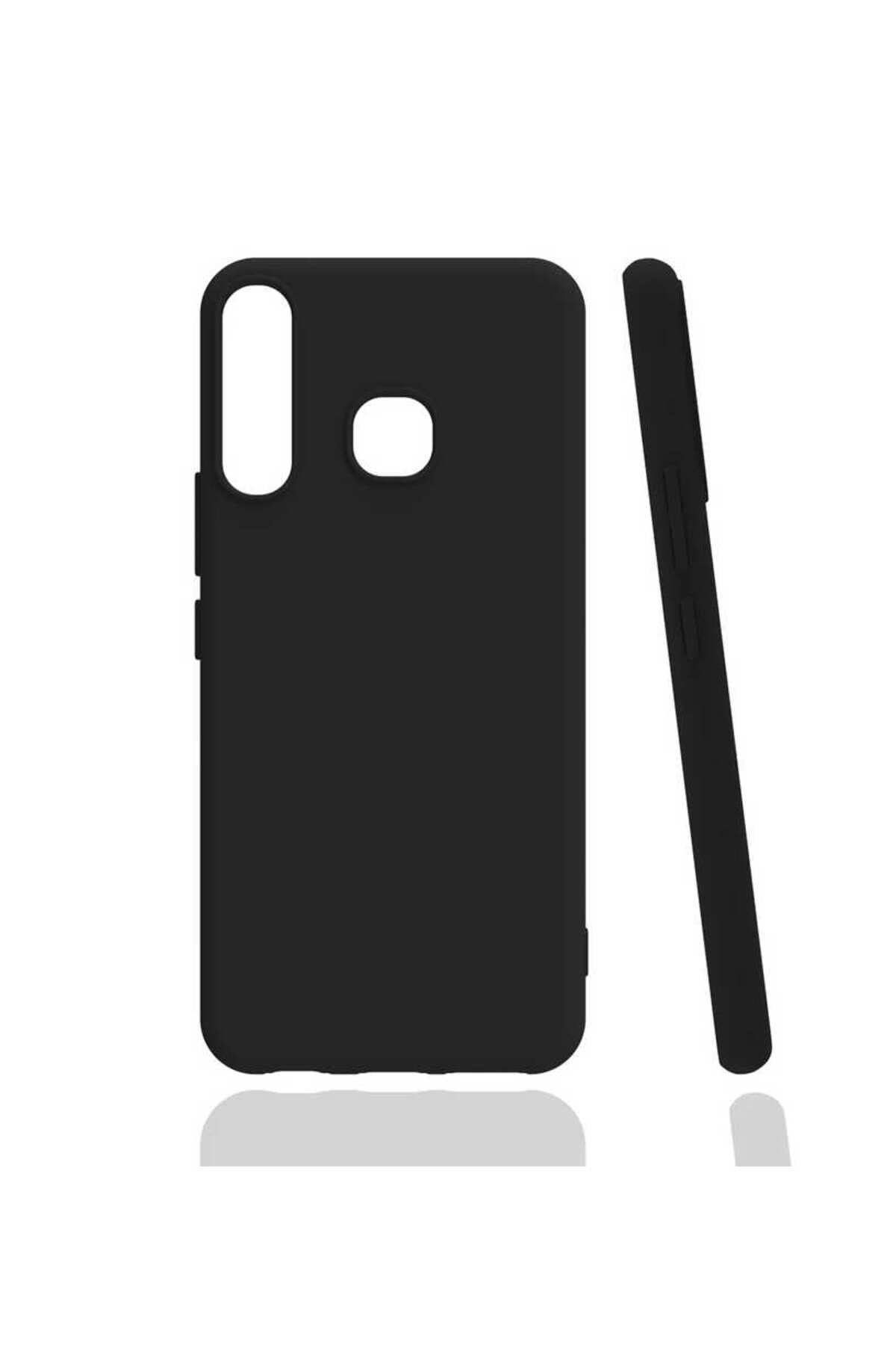 İnfinix Hot 8 Kılıf BSAY Biye Silikon - Siyah Siyah