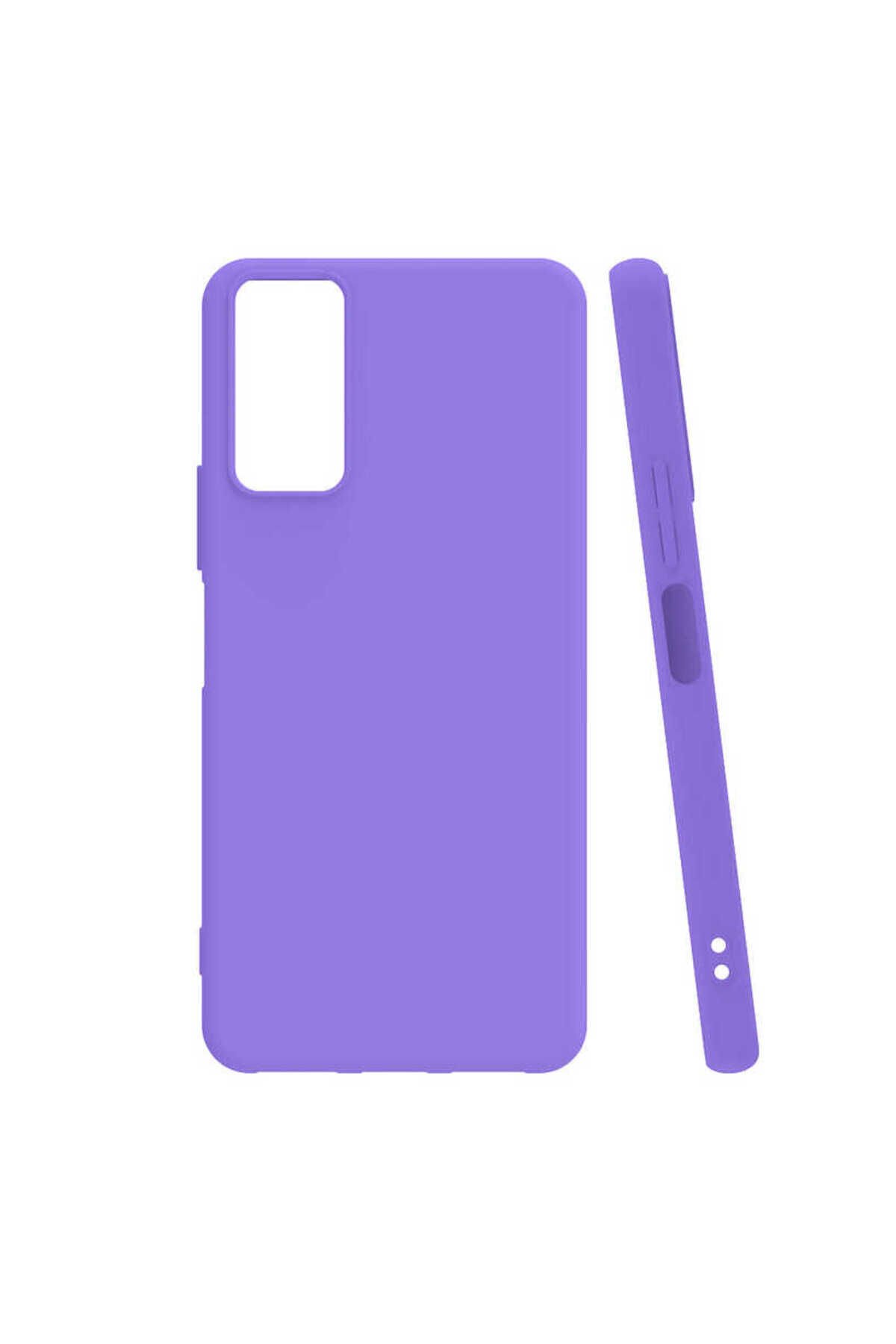 Galaxy A03S Kılıf BSAY Biye Silikon - Lila Lila