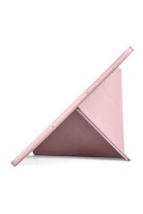 Galaxy Tab S11 Kılıf BSAY Tri Folding Kalem Bölmeli Standlı Kılıf - Gri Lacivert