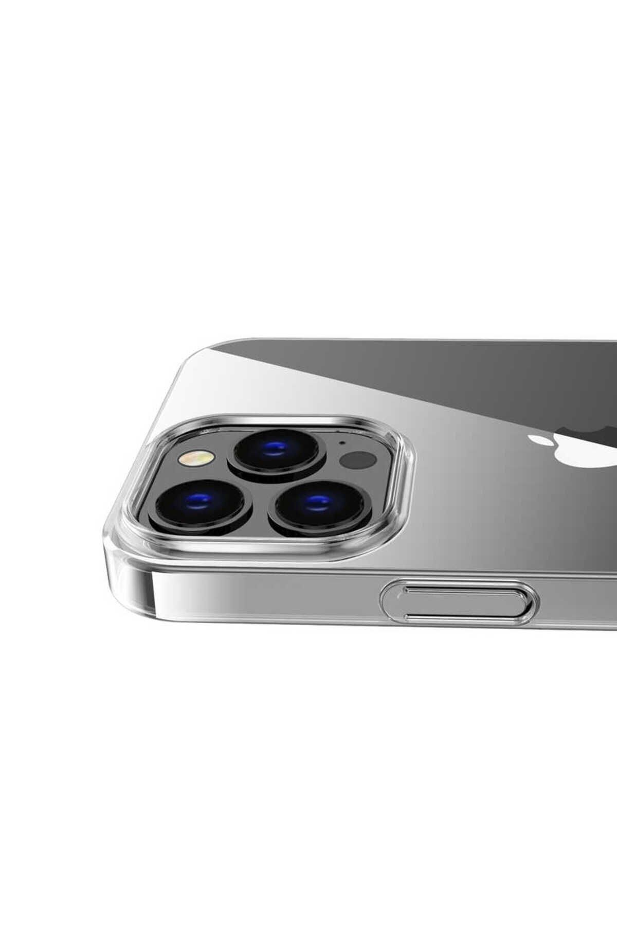 iPhone 13 Pro Uyumlu GZST Vonn Kılıf-Renksiz Renksiz