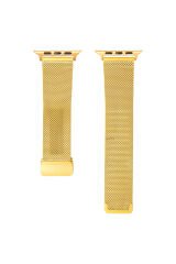 Watch 7 41mm Uyumlu KRD-85 Metal BSAY Kordon-Rose Gold Siyah