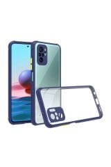 Poco M5S Kılıf BSAY Kaff Kapak - Lacivert Koyu Yeşil