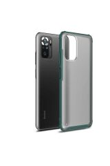 Poco M5S Kılıf BSAY Volks Kapak - Koyu Yeşil Koyu Yeşil