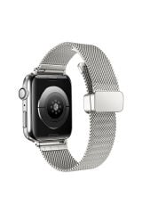 Watch 44mm Uyumlu KRD-85 Metal BSAY Kordon-Siyah Siyah