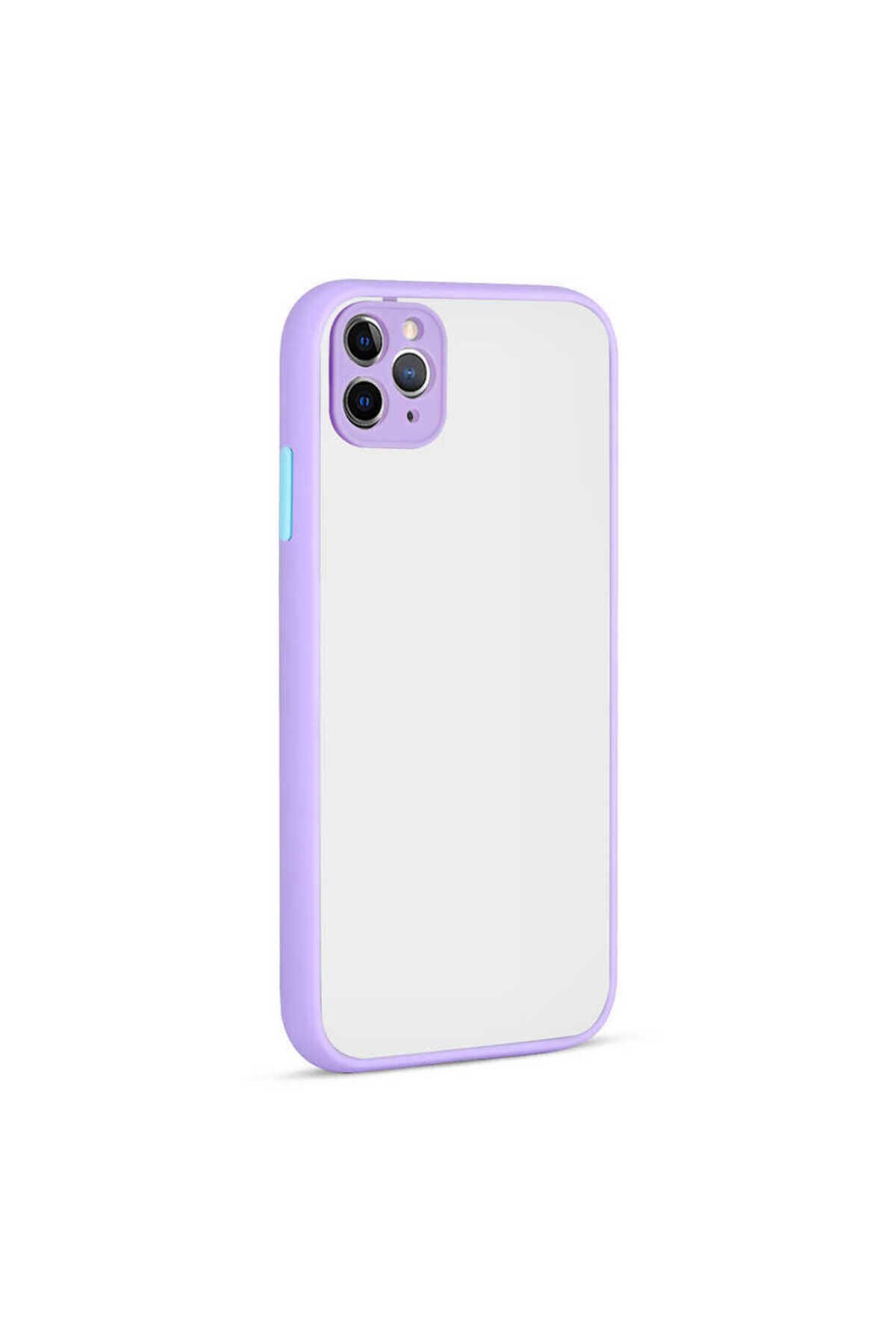 iPhone 11 Pro Max Uyumlu BSAY Hux Kılıf-Lila