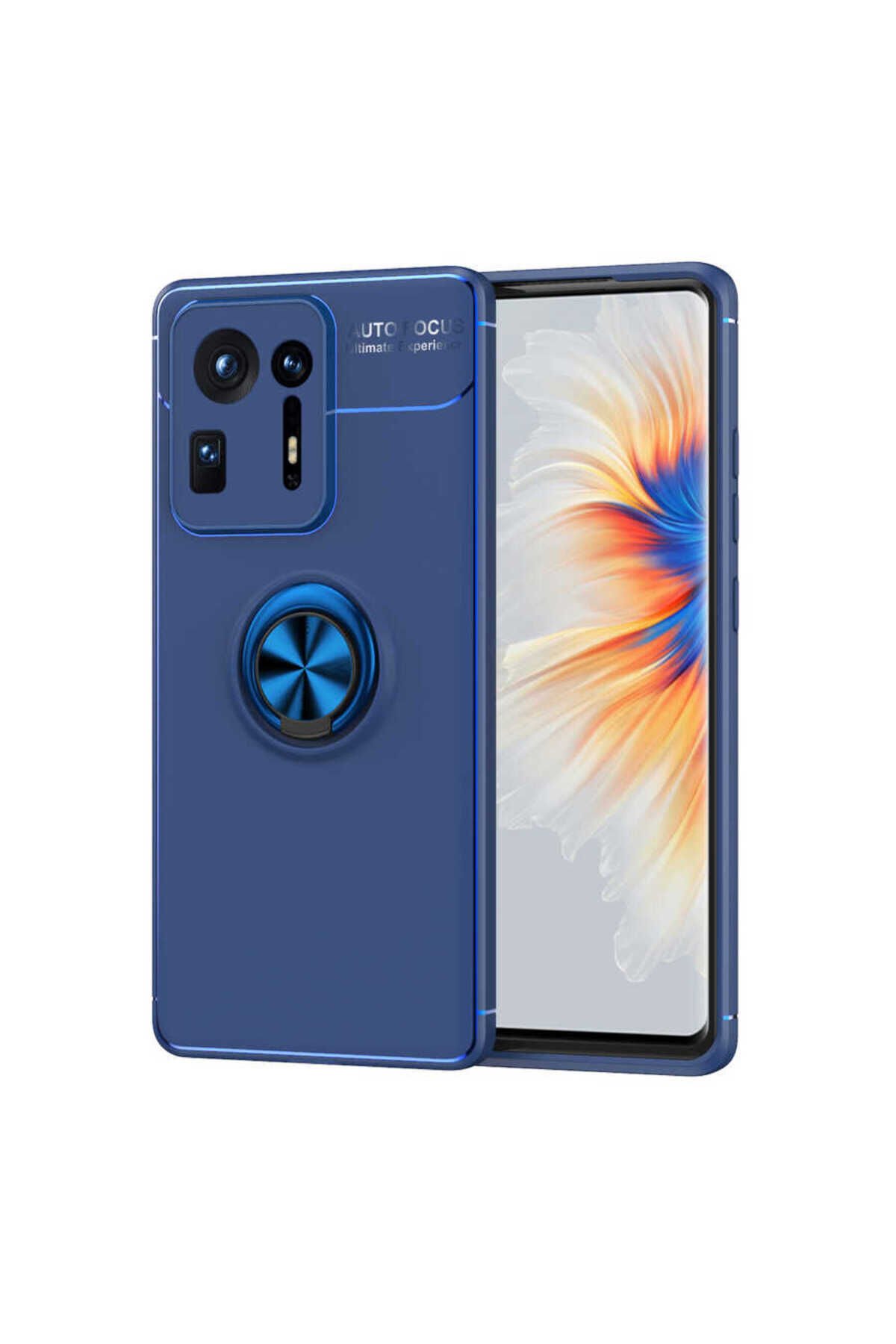 Mi Mix 4 Kılıf BSAY Ravel Silikon Kapak - Mavi Mavi