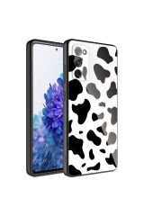 Galaxy S20 FE Uyumlu Kamera Korumalı Desenli Sert Silikon GZST Epoksi Kılıf-NO7 No7