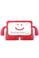 Galaxy Tab S9 FE Uyumlu BSAY iBuy Standlı Tablet Kılıf-Kırmızı Kırmızı