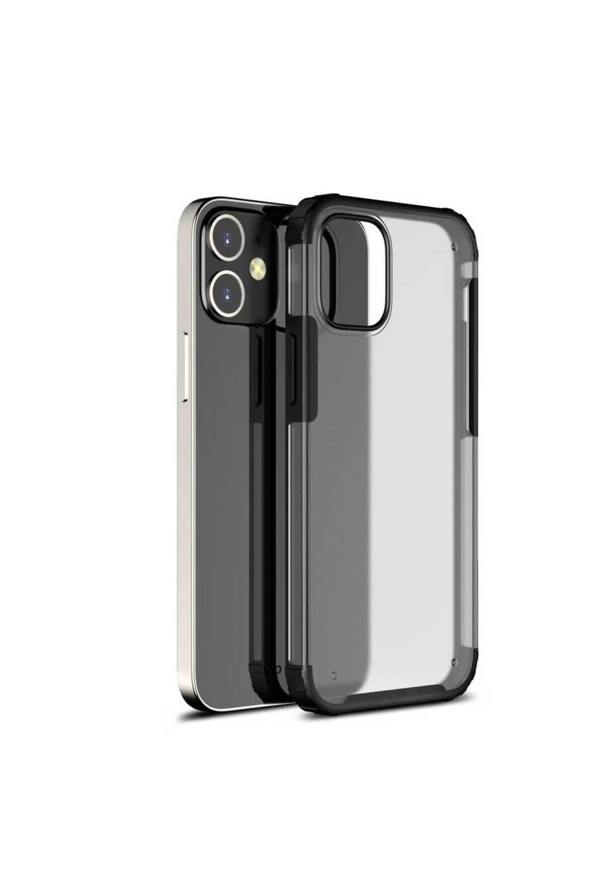 iPhone 12 Uyumlu BSAY Volks Kılıf-Siyah