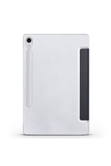 Galaxy Tab S9 FE Uyumlu BSAY Smart Cover Standlı 1-1 Kılıf-Pembe Mor