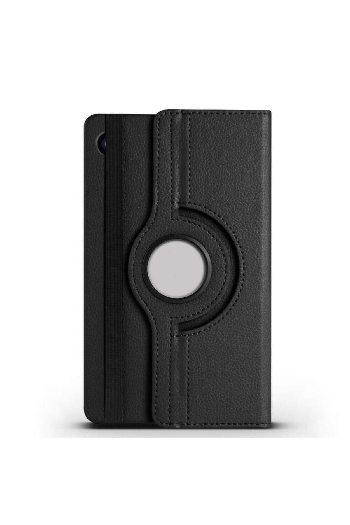 Galaxy Tab A11 Plus BSAY Dönebilen Standlı Kılıf - Kırmızı Siyah