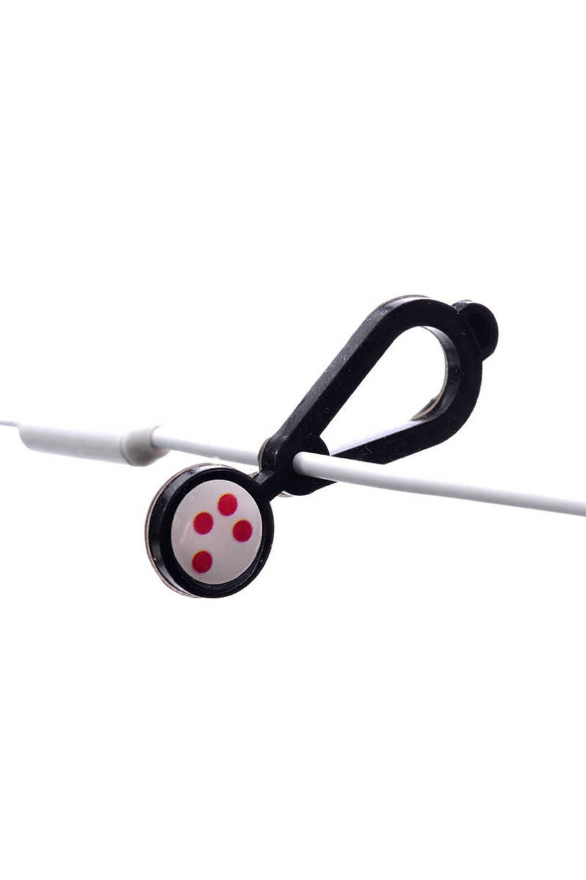 Magnetik Kulaklık Kablo Düzenleyici - Siyah Siyah