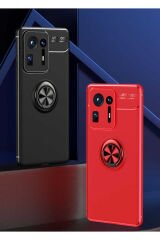 Mi Mix 4 Kılıf BSAY Ravel Silikon Kapak - Mavi Siyah