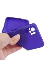 Poco M5S Kılıf MNC Premier Silikon Kapak - Gold Gold