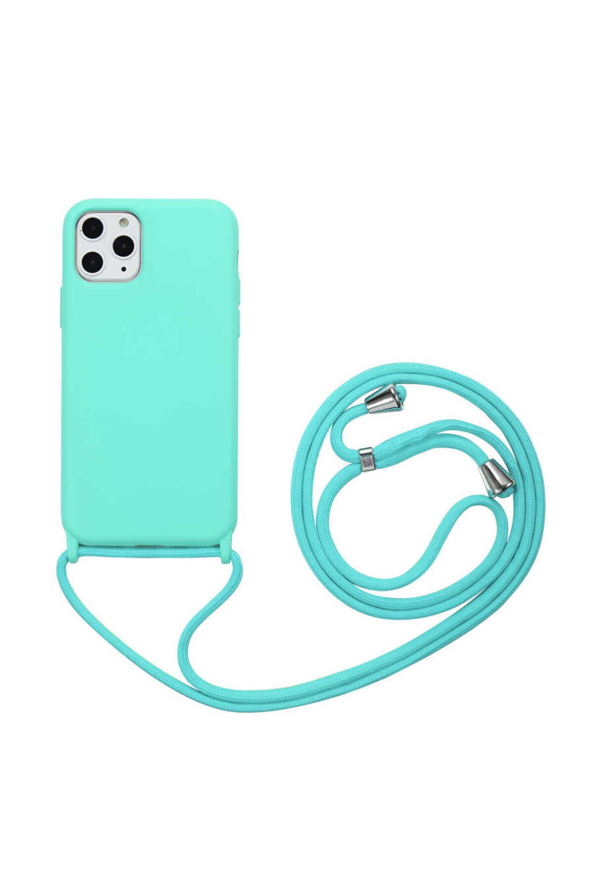 iPhone 11 Pro Max Uyumlu BSAY Ropi Kılıf-Lacivert Turkuaz