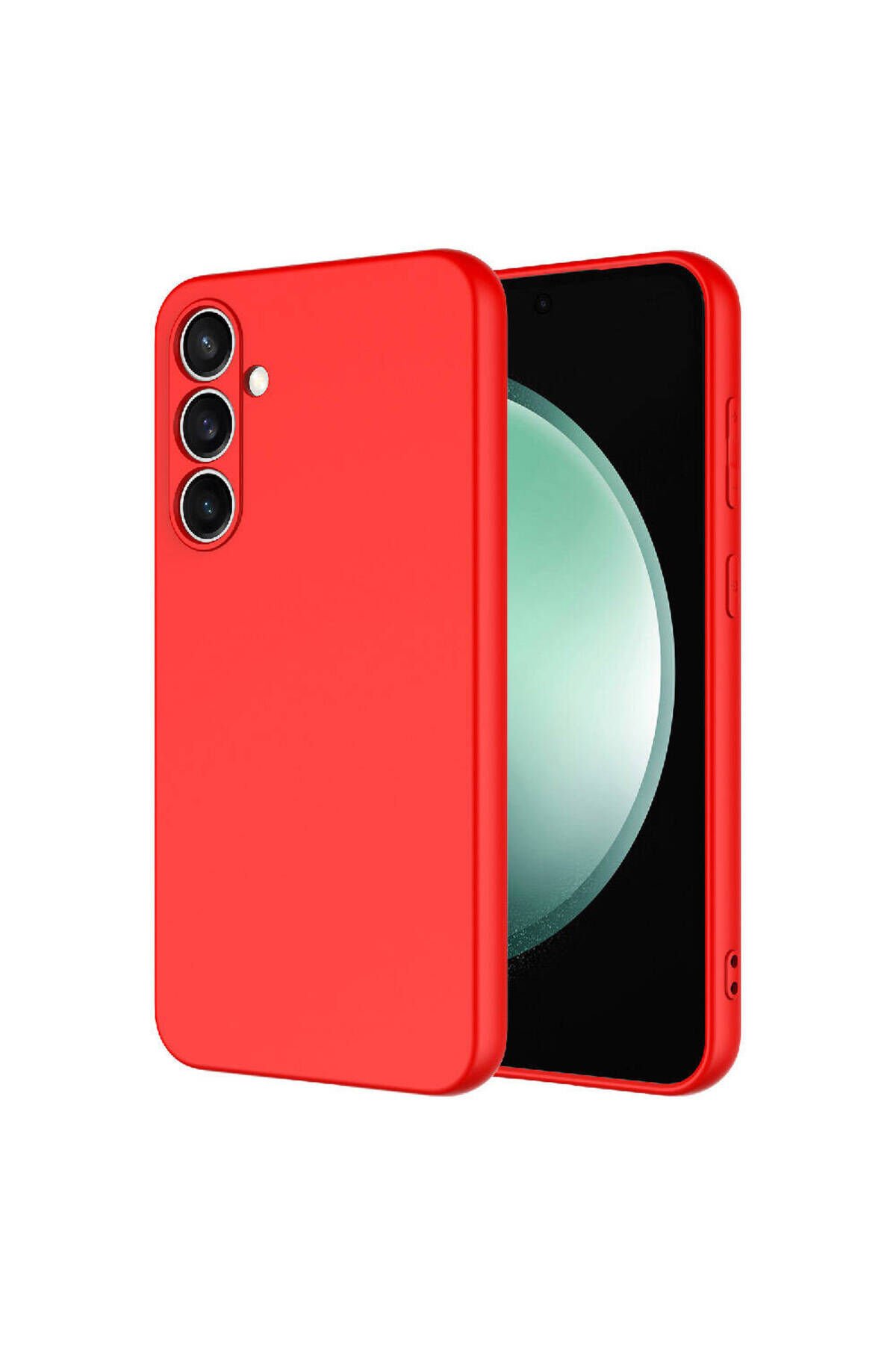 Galaxy S23 FE Uyumlu GZST Mara Lansman Kılıf-Kırmızı Kırmızı