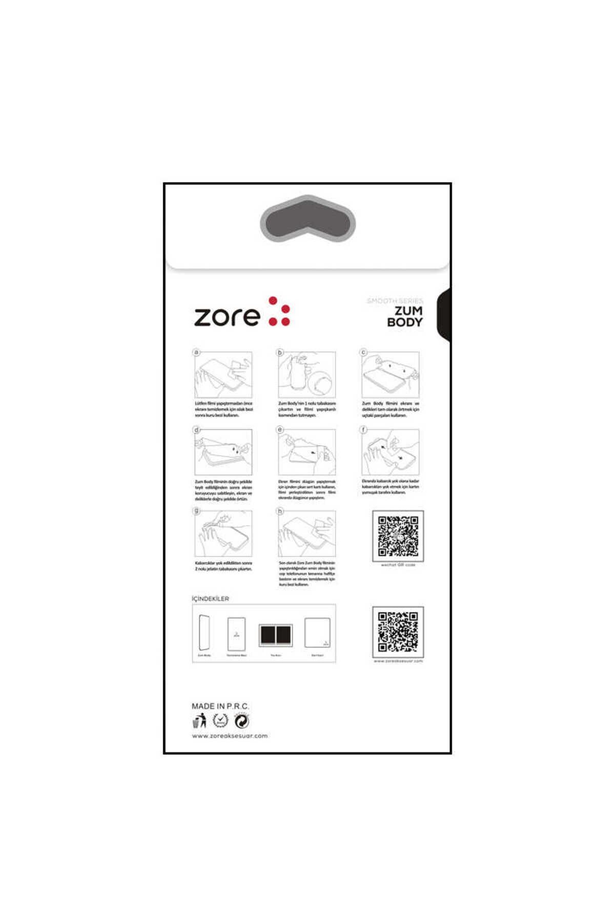 Galaxy S20 Uyumlu SBT Zum Body Ekran Koruyucu