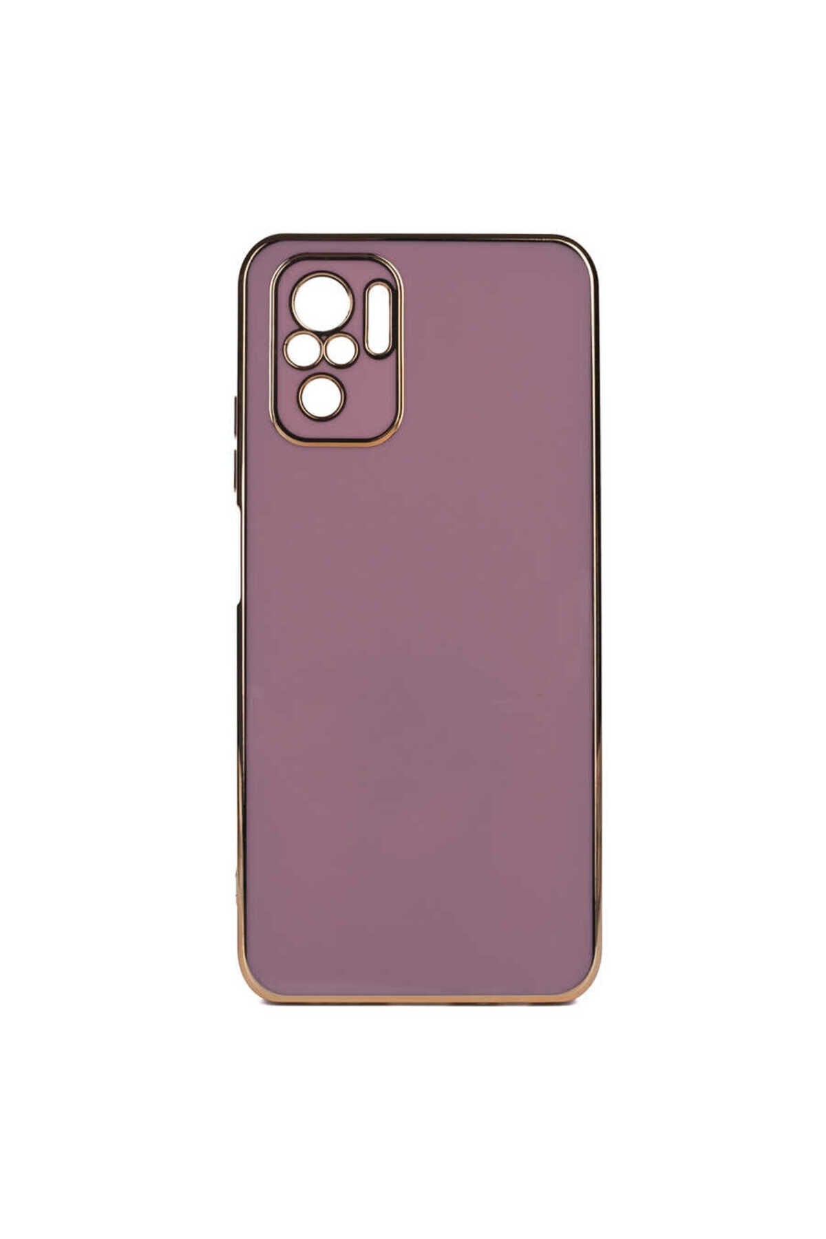 Poco M5S Kılıf BSAY Bark Kapak - Beyaz Mor