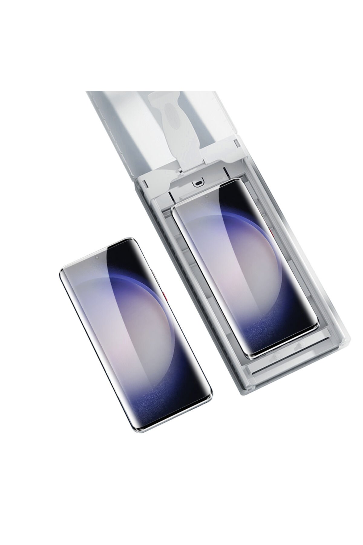 Galaxy S24 Ultra Uyumlu SBT Uygulama Aparatlı 6in1 Easy Body Ekran Koruyucu